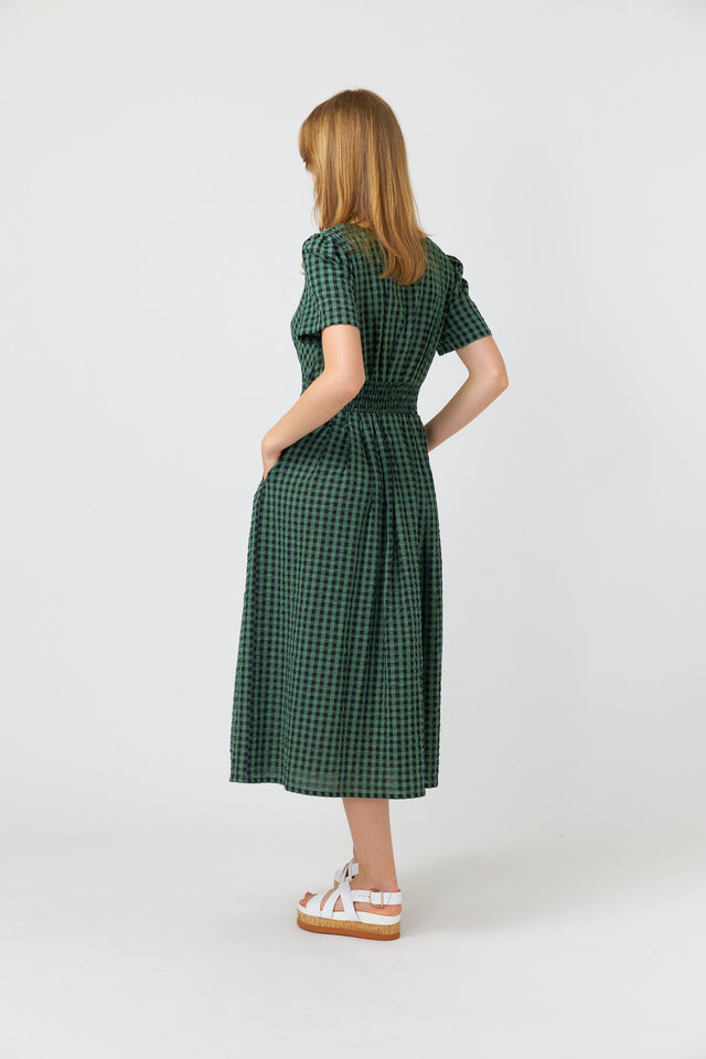 Summer check dress