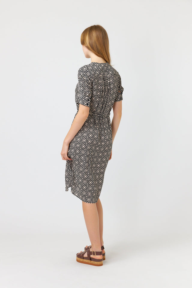 Tiles shirt dress