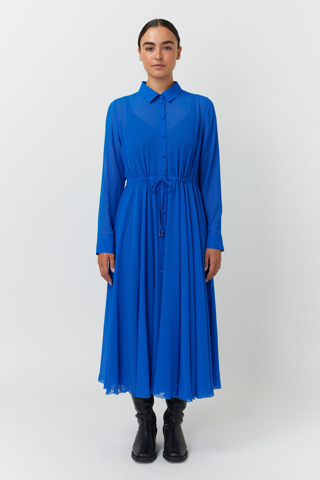 Billowy shirt dress
