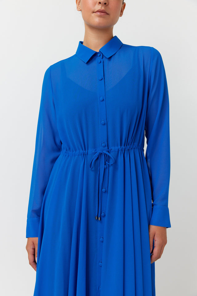 Billowy shirt dress