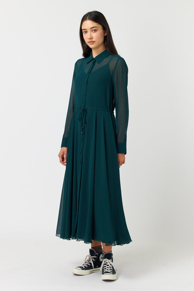 Billowy shirt dress