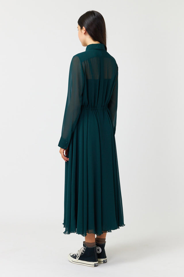 Billowy shirt dress