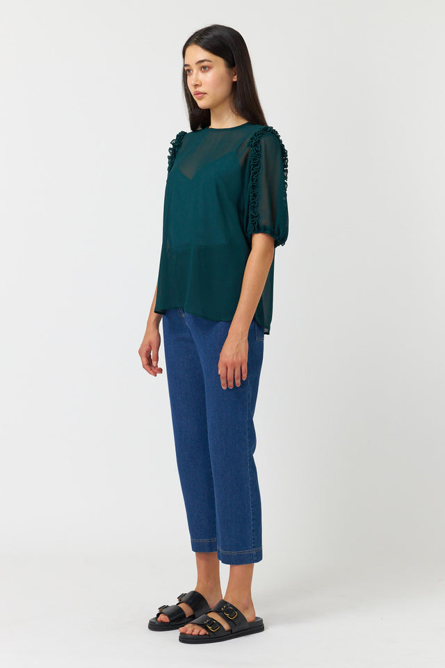 Billowy top
