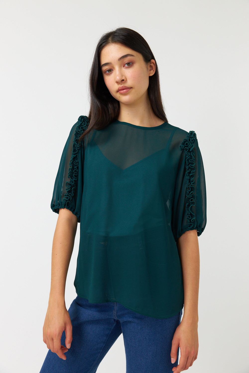 Billowy top