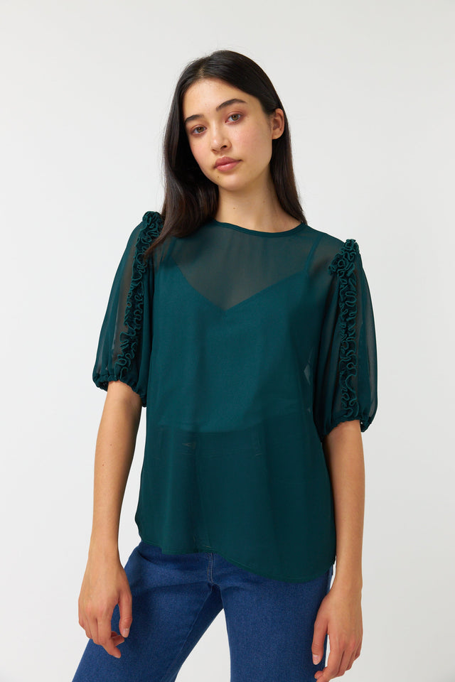 Billowy top