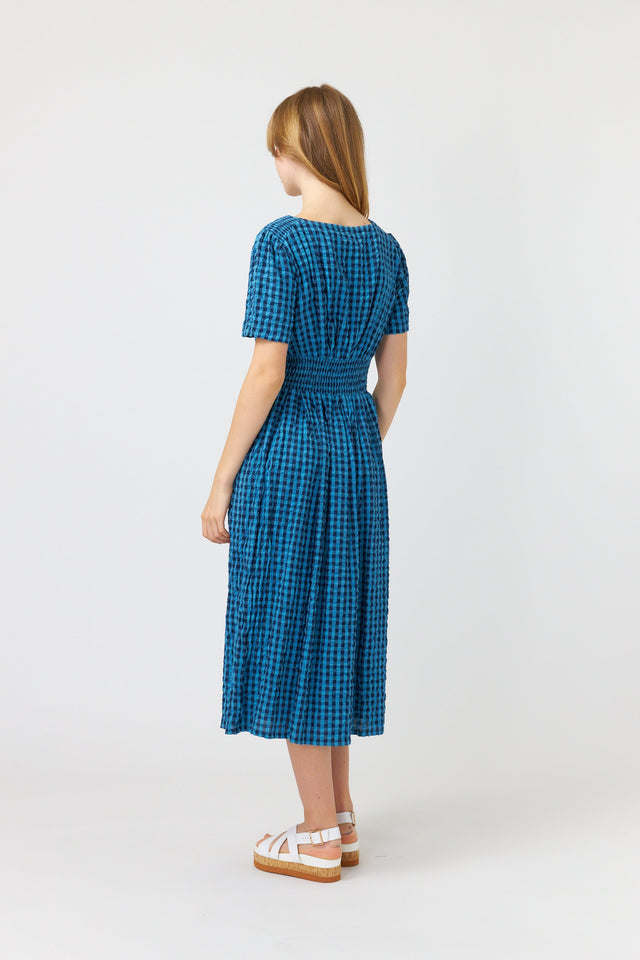 Summer check dress