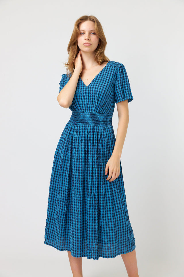 Summer check dress